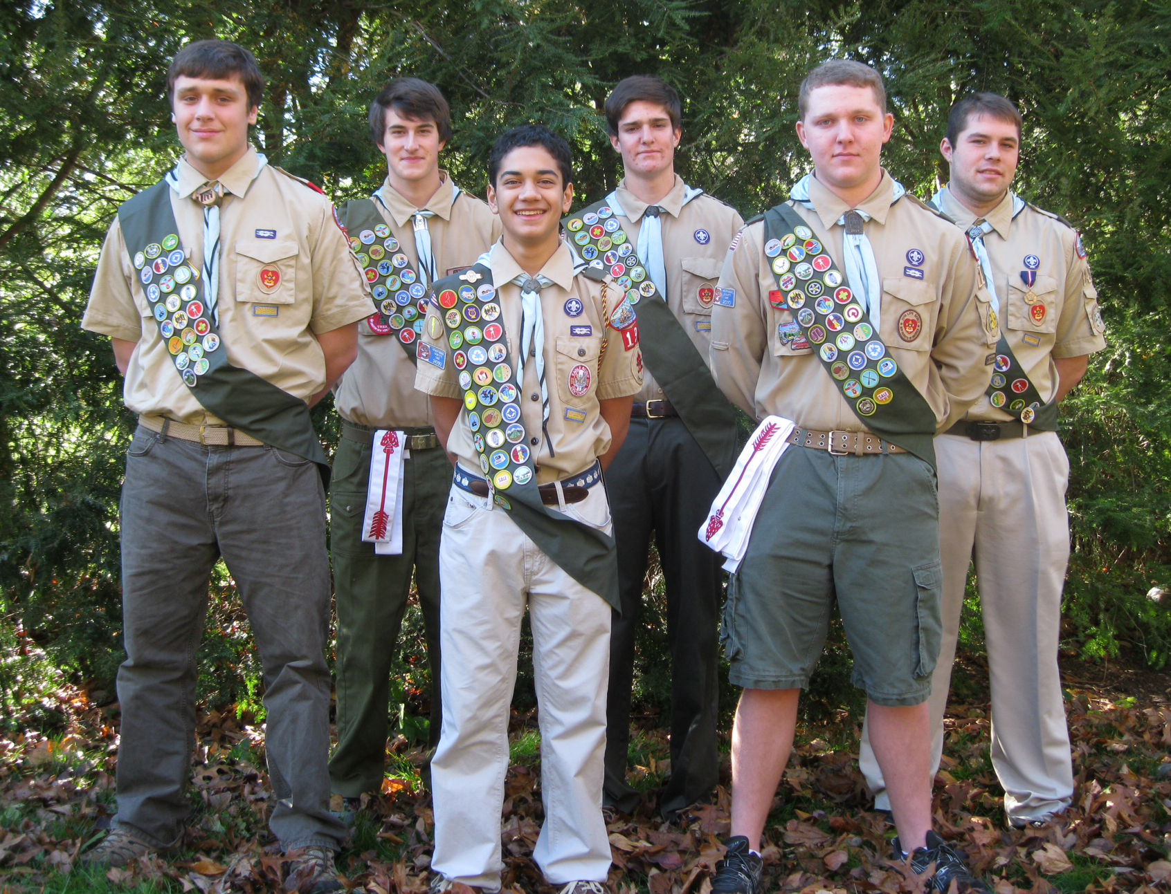 Local troop produces six Eagle Scouts
