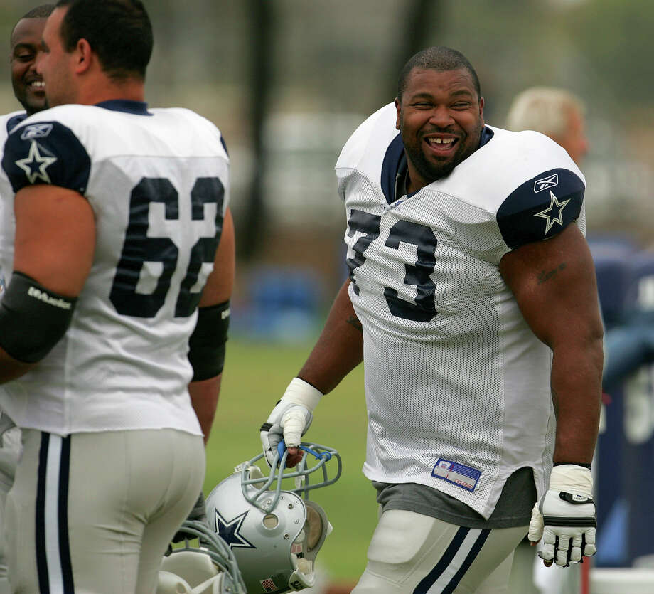 Cowboys' Larry Allen - San Antonio Express-News