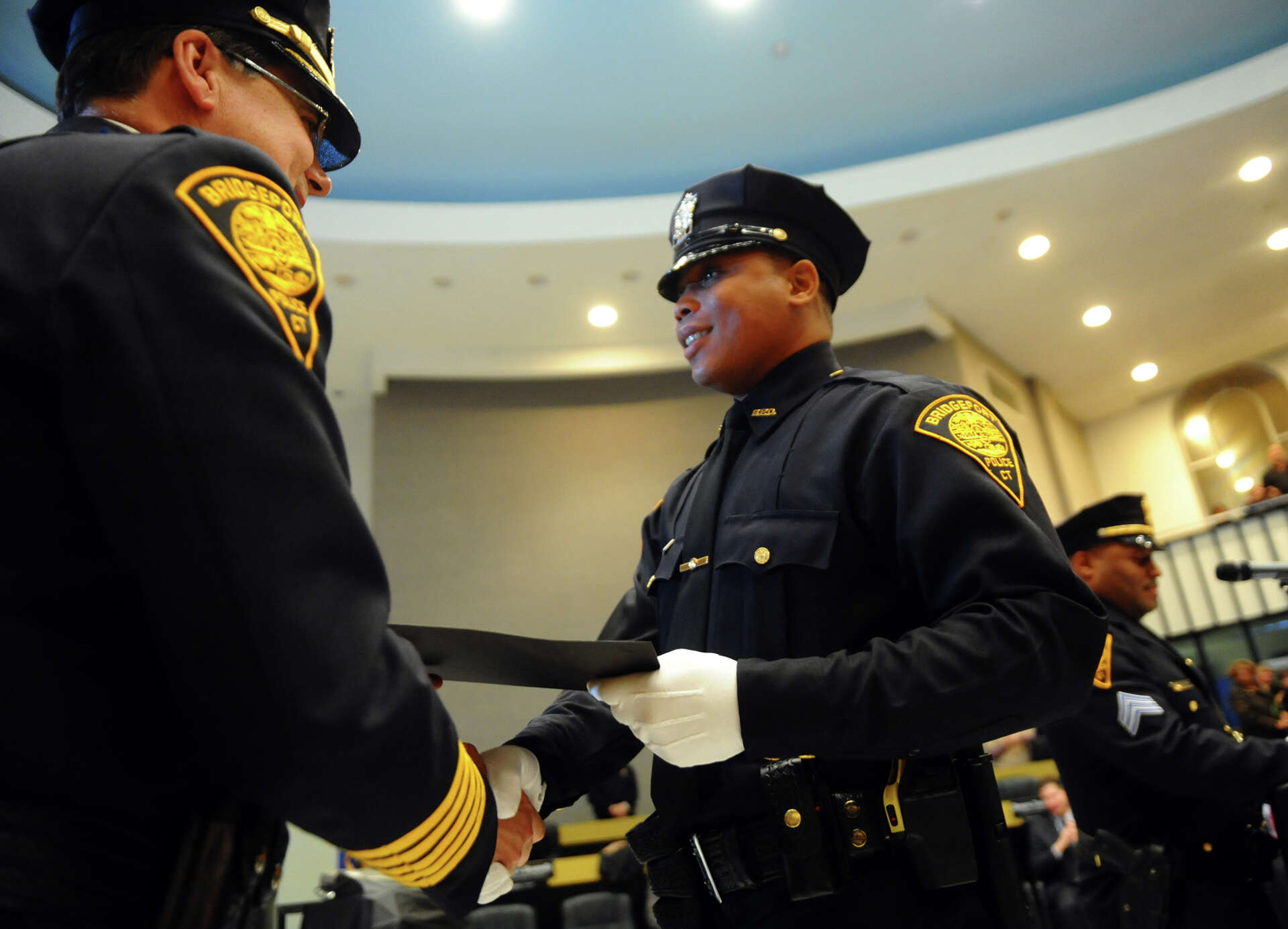 28 new police officers get their badges
