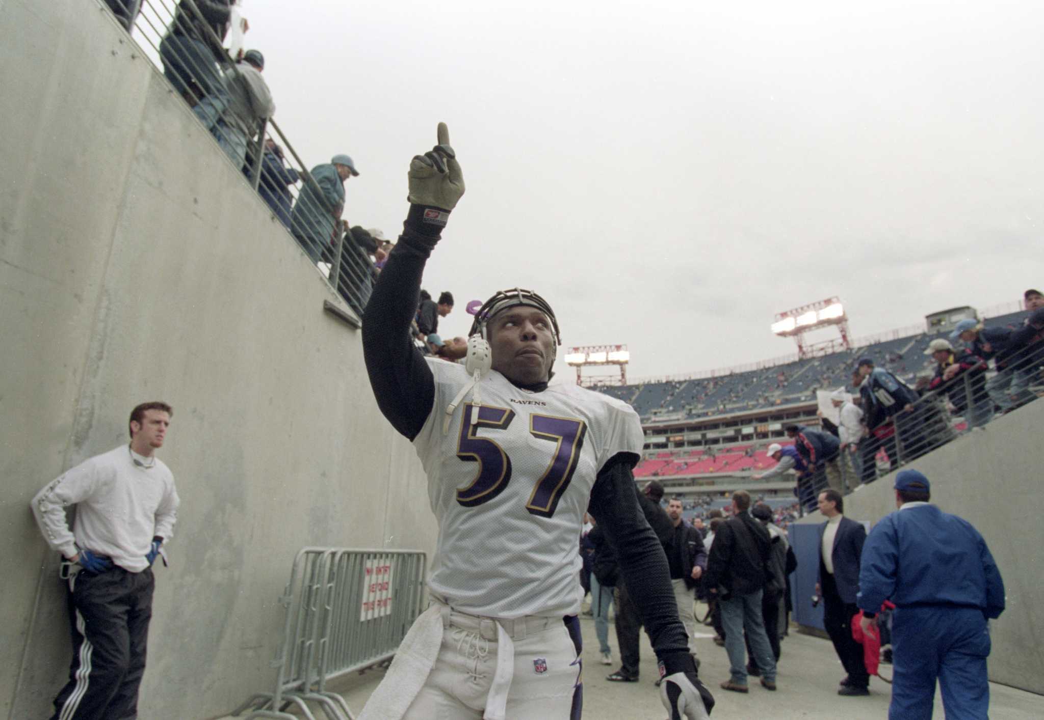 Ravens linebacker O.J. Brigance