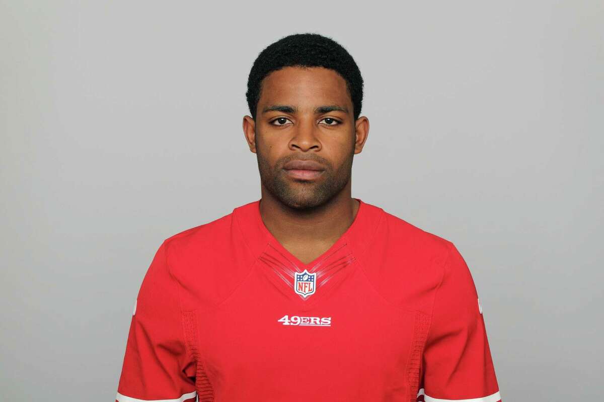 This is a 2012 photo of Michael Crabtree of the San Francisco 49ers NFL football team. This image reflects the San Francisco 49ers active roster as of Thursday, May 10, 2012 when this image was taken. (AP Photo)