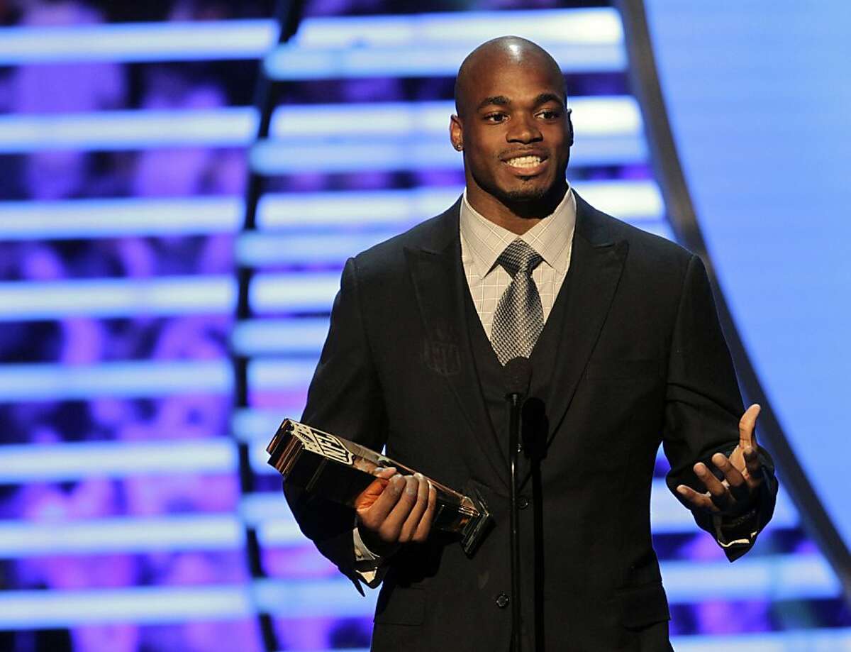 Vikings' Adrian Peterson named NFL MVP