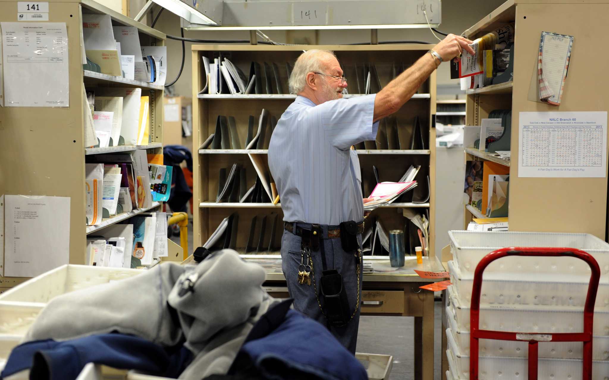 Stamford letter carrier marks 50 years on the route