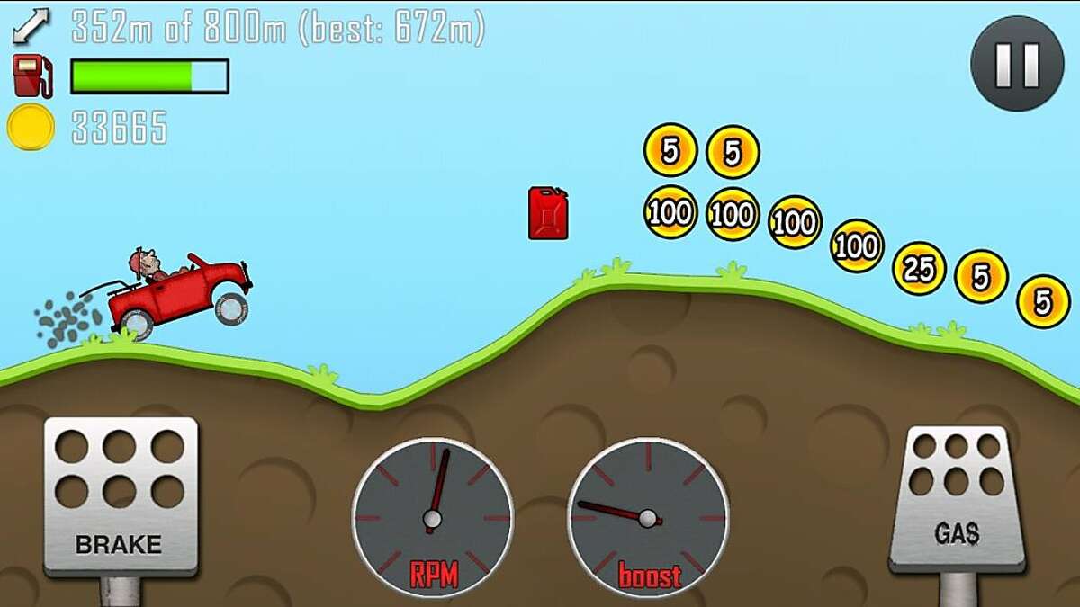 best car for gas miliage hill climb racing 2