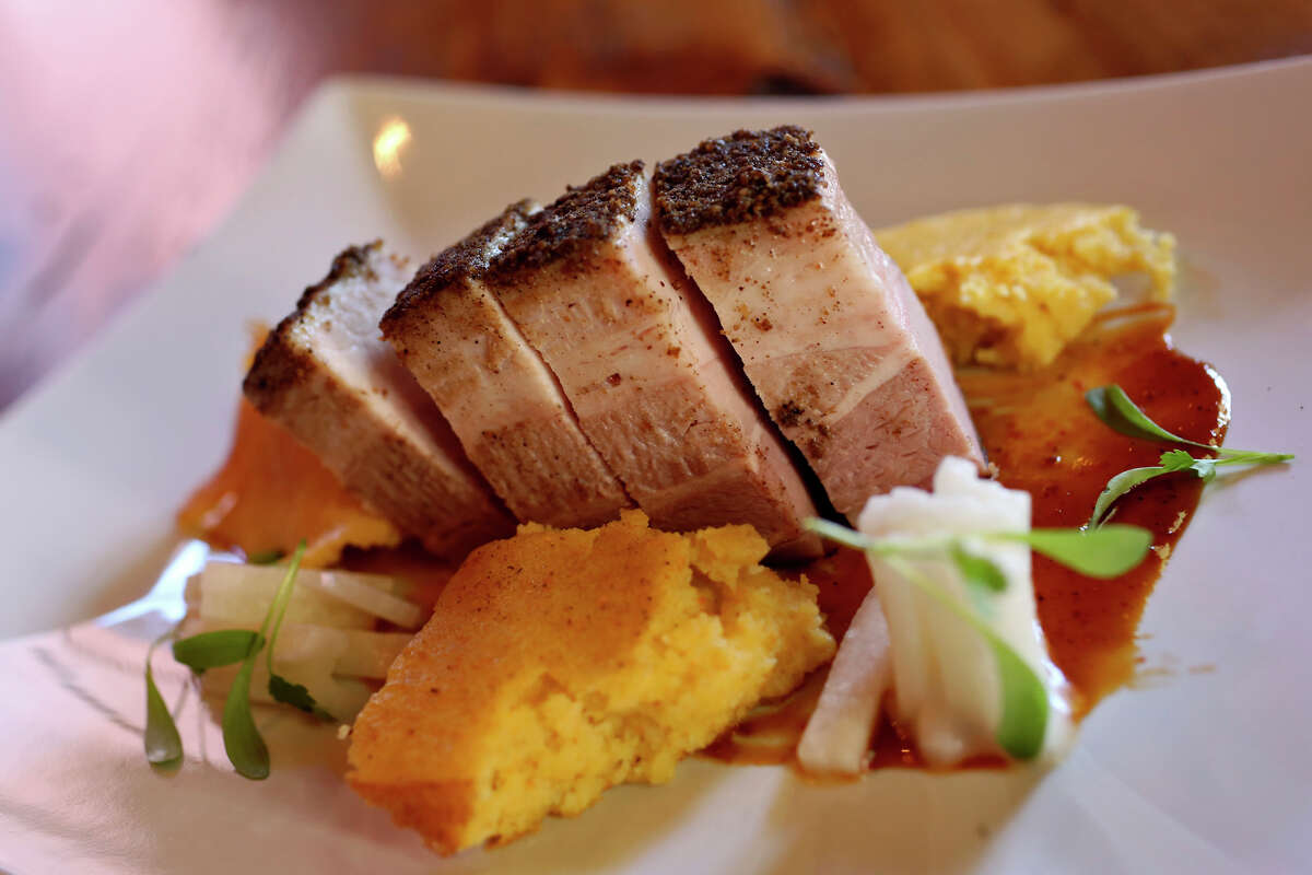 With its array of flavors, the Mesoamerican-influenced pork belly is smart and delicious.