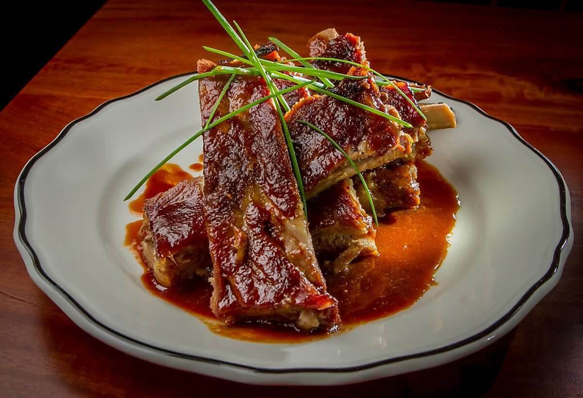 The Pork Ribs at Bull Valley Roadhouse in Port Costa, Calif., are seen on Saturday, February 2nd, 2013.