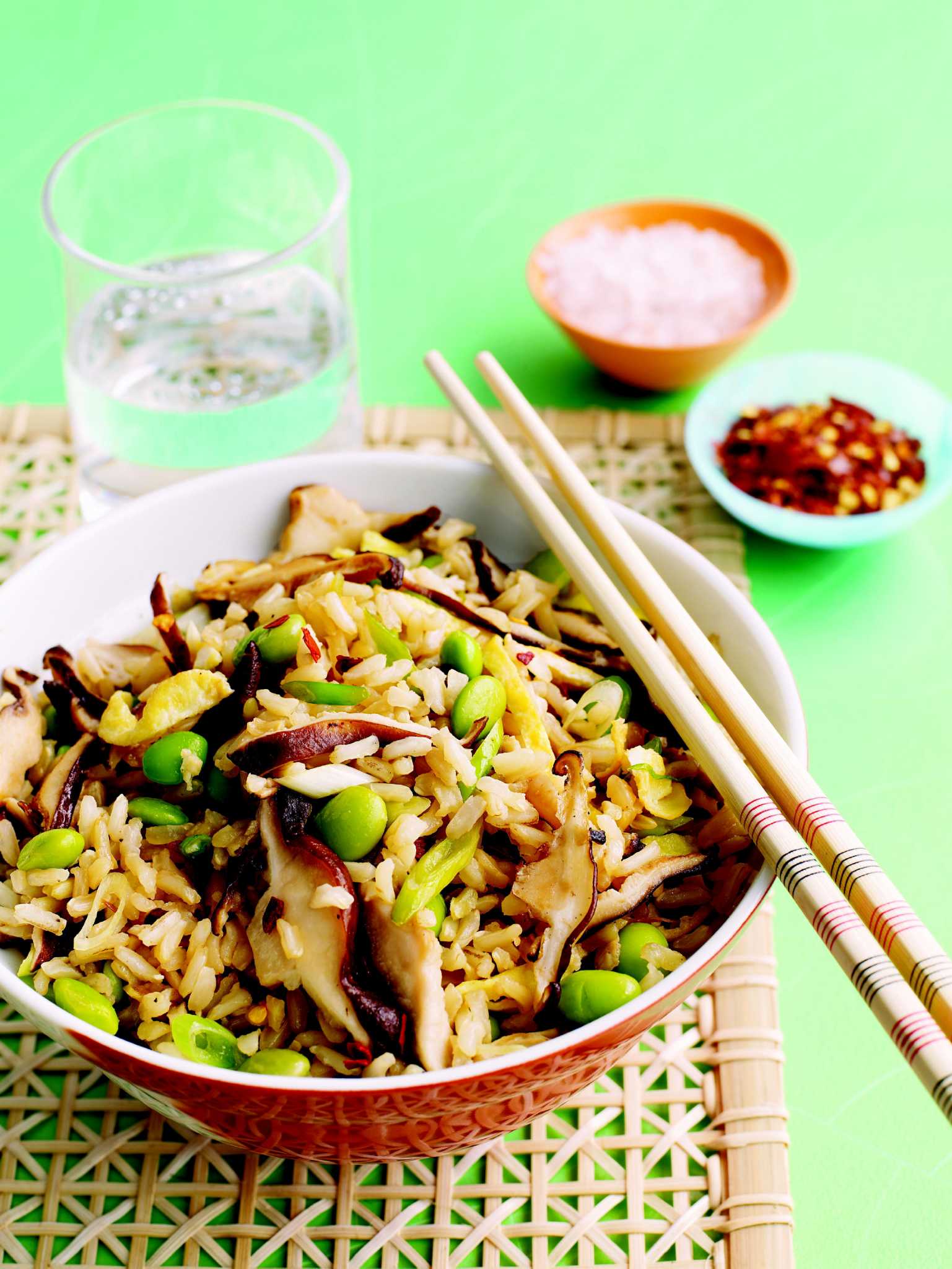 Recipe Shiitake Fried Rice