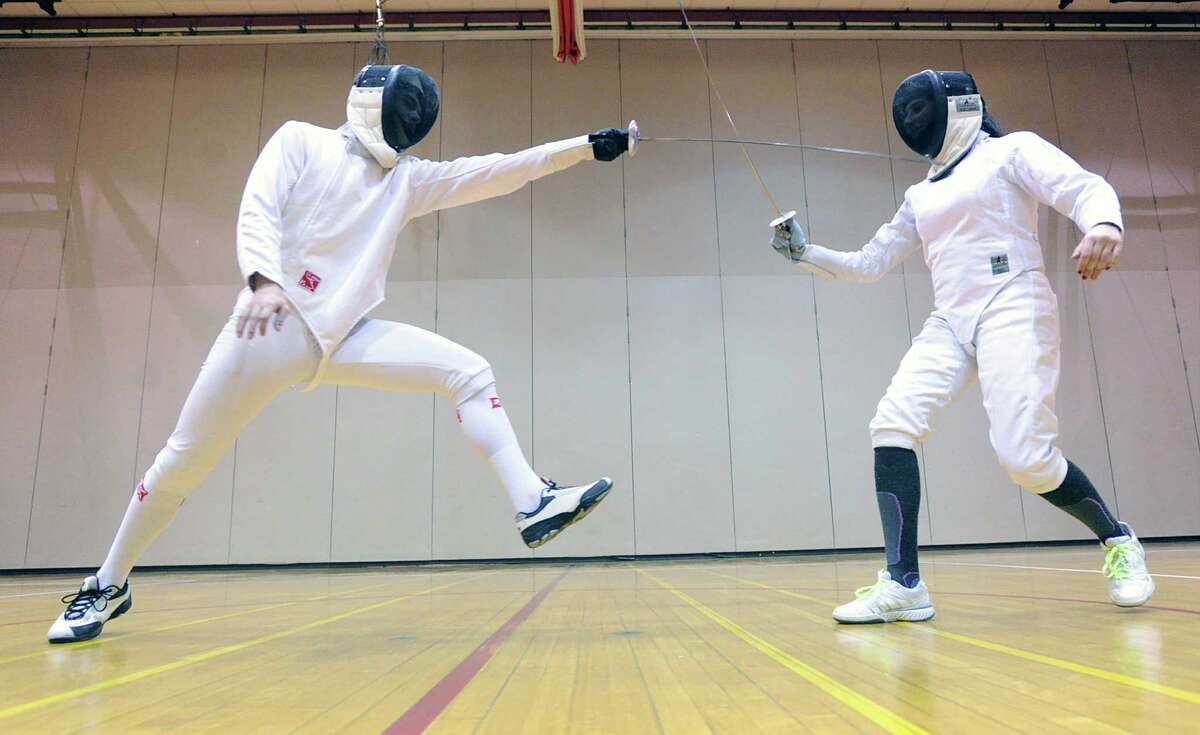 Greenwich fencers are quick on their feet