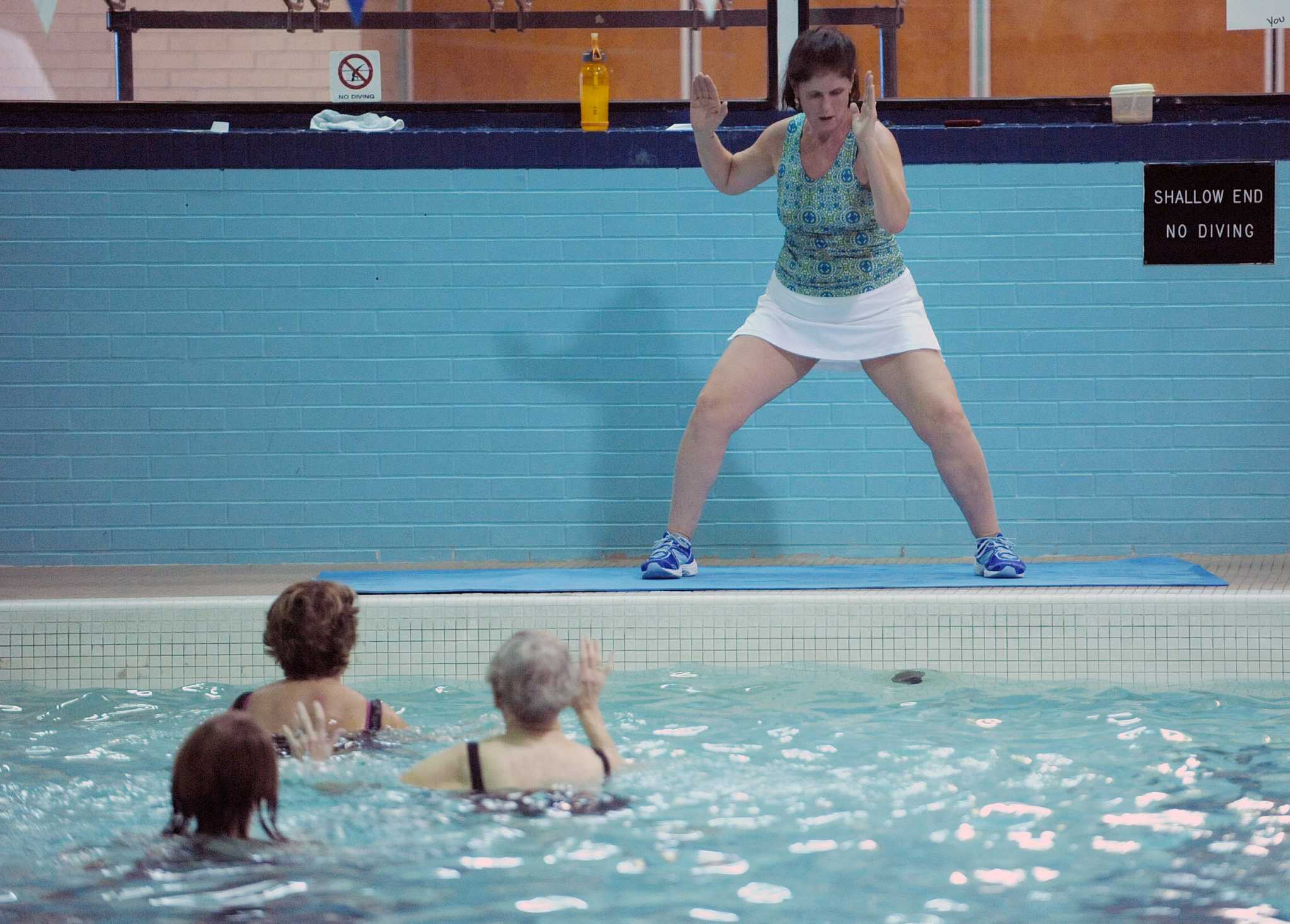 Aqua Zumba a splash hit when fitness jumps in, too