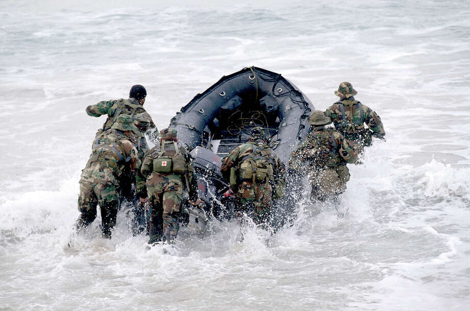 Navy SEALs in training SFGate
