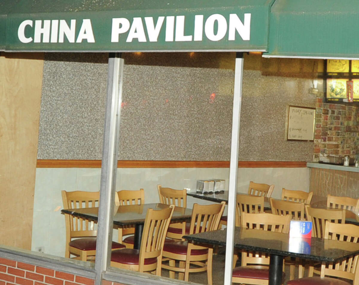 An empty China Pavilion restaurant at 374 Greenwich Ave., Thursday, Feb. 7. 2013. The restaurant has been closed by the Greenwich Health Department.