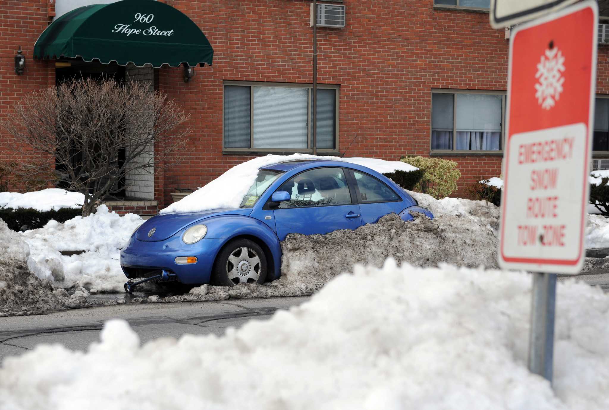 No cars towed along Emergency Snow Routes