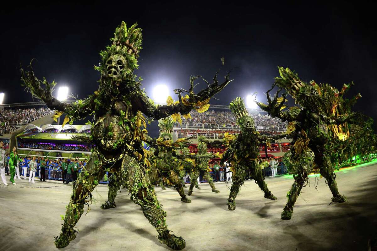 Wild Frolicking Fantasy Floats Go All Night At End Of Brazils Carnival