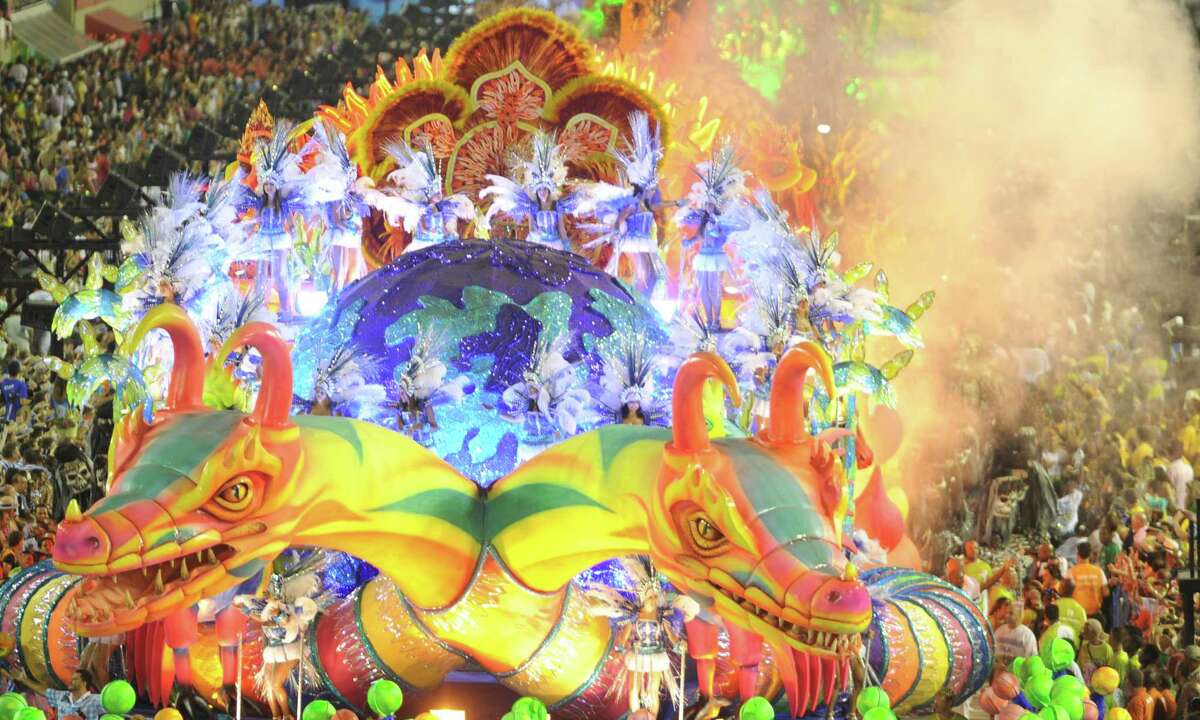 Wild Frolicking Fantasy Floats Go All Night At End Of Brazils Carnival