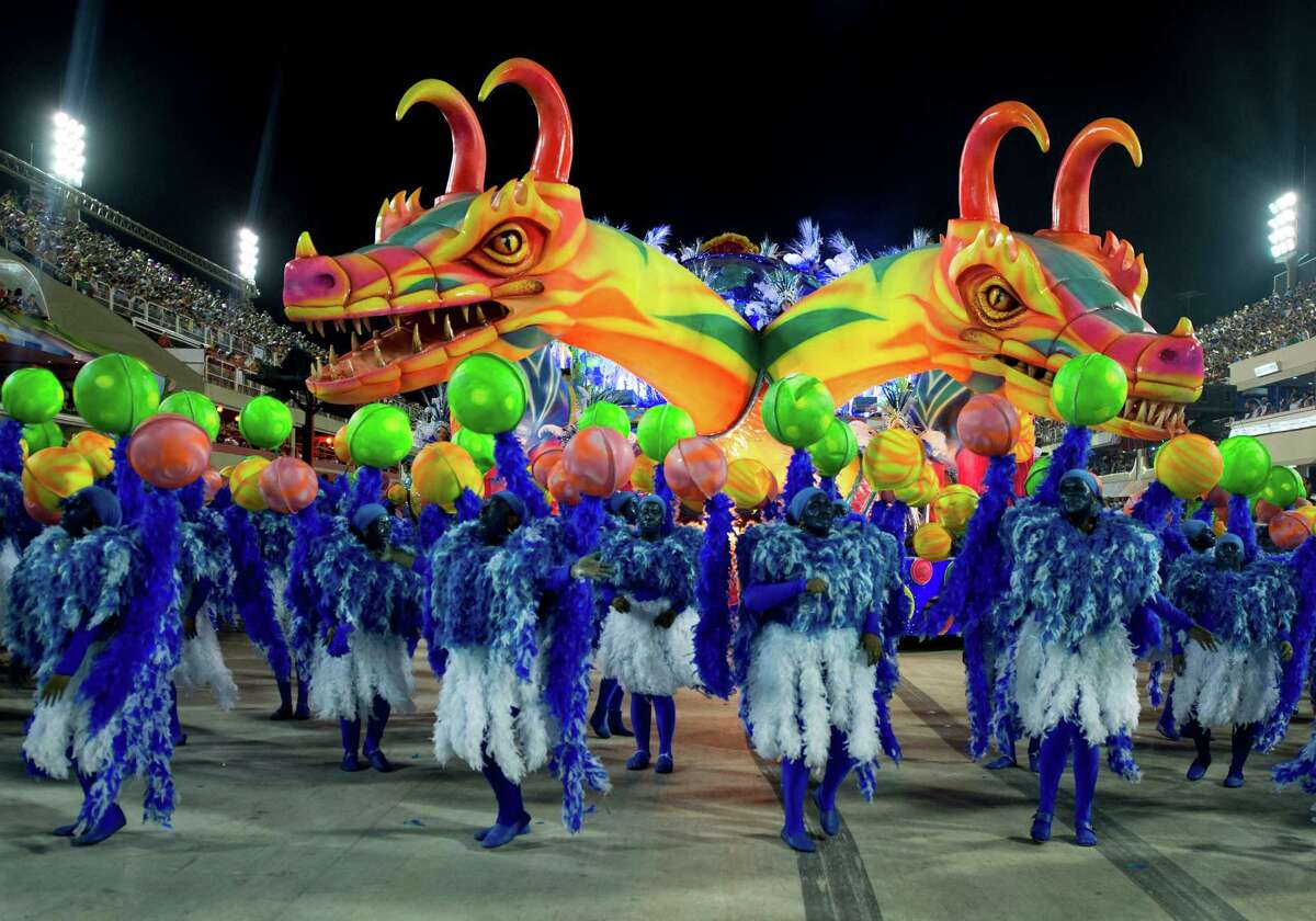 Wild frolicking, fantasy floats go all night at end of Brazil’s Carnival