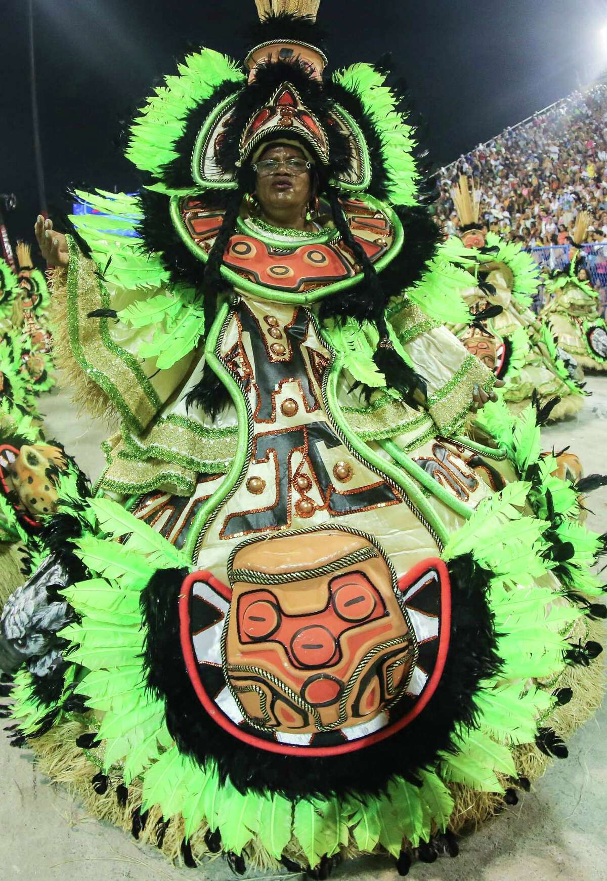 Wild Frolicking Fantasy Floats Go All Night At End Of Brazils Carnival