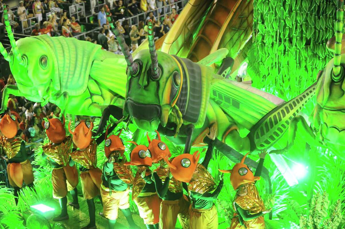 Wild Frolicking Fantasy Floats Go All Night At End Of Brazils Carnival