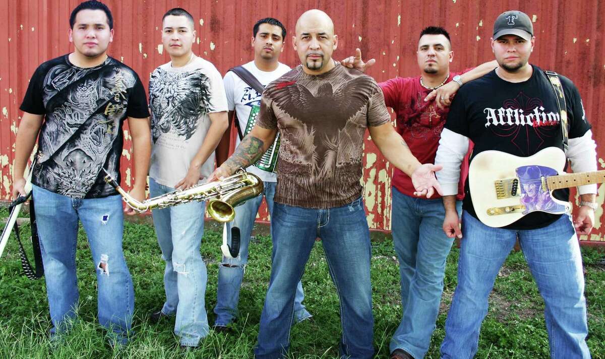 Grupo Vida/Electric Cowboys includes Roger Vasquez (from left), Mike Molini, Josh Baca, Art Tigerian, Tim Villanueva and Jason Martinez. The band hosts Vidapalooza Friday.