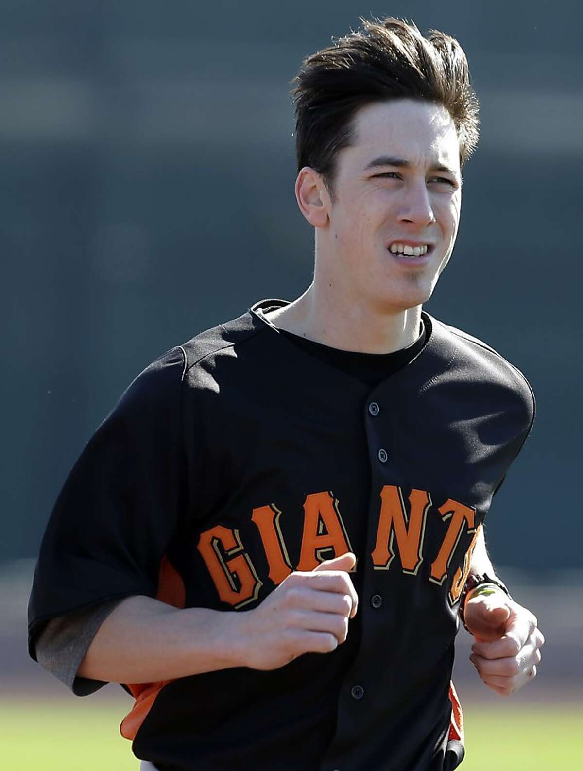 San Francisco Giants pitchers and catchers report
