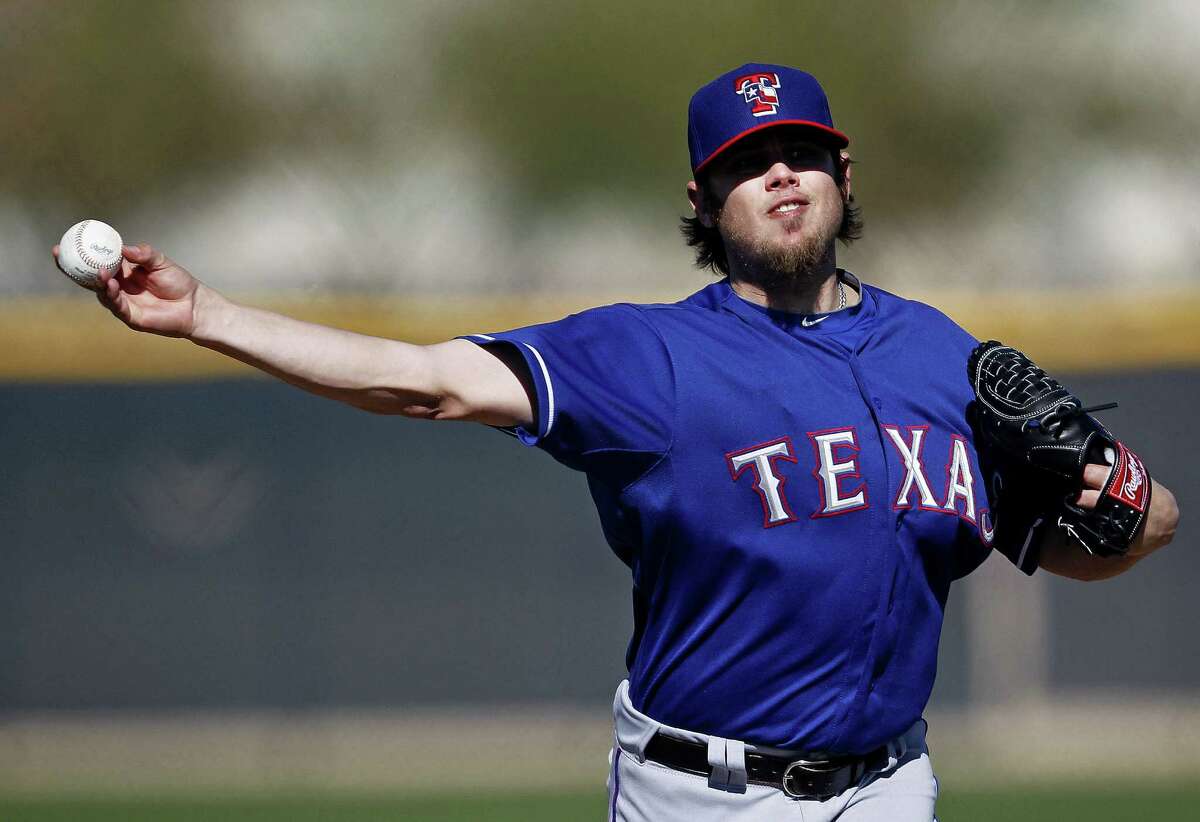 Cory Burns is among a large collection of pitchers trying to earn spots in a Rangers' bullpen that lost Koji Uehara, Mike Adams, Mark Lowe and Scott Feldman in the offseason.