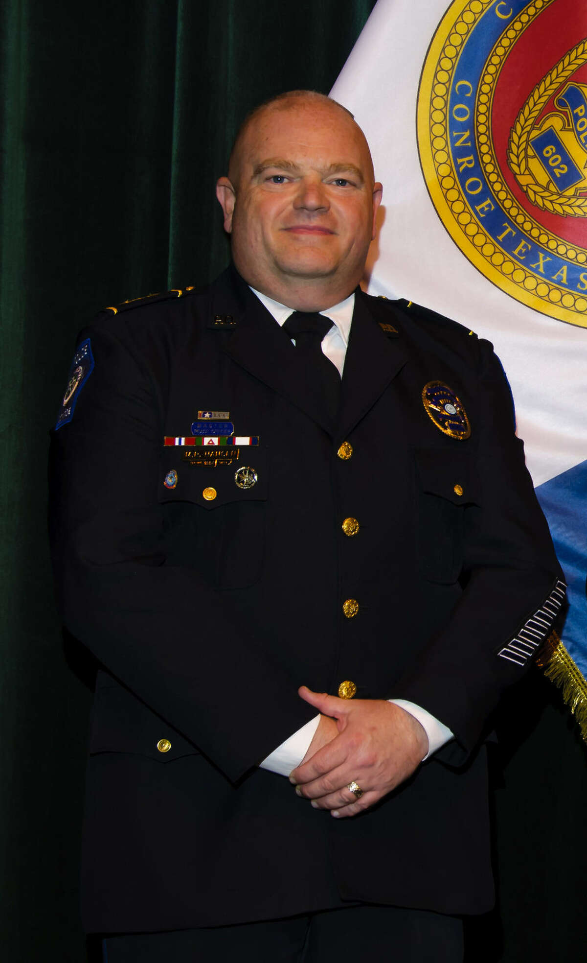 Michael R. Hansen, a Conroe deputy chief, has 35 years of experience.