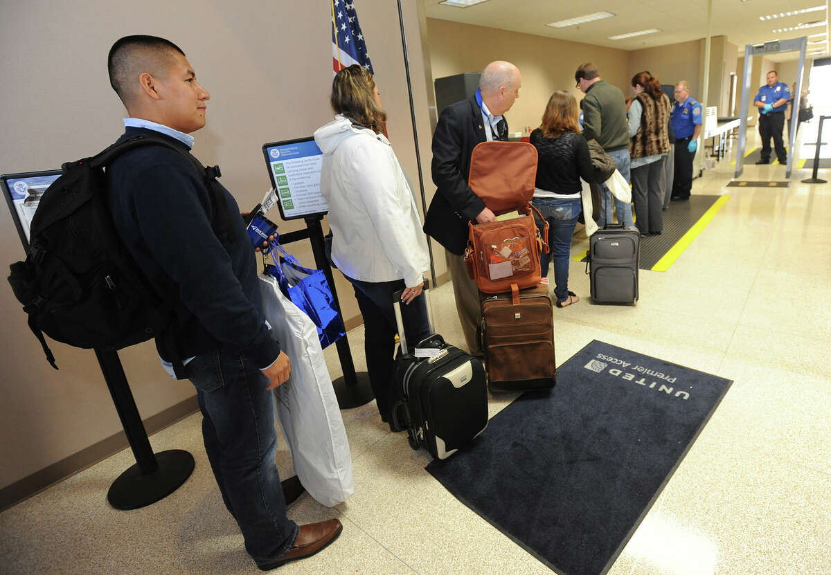 1st American Airlines flight leaves Jack Brooks Regional Airport