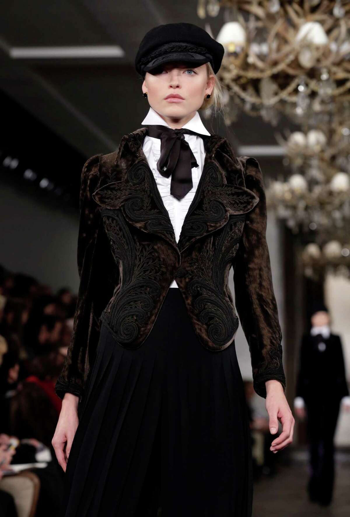 Ralph Lauren shows romantic looks nodding to bygone eras