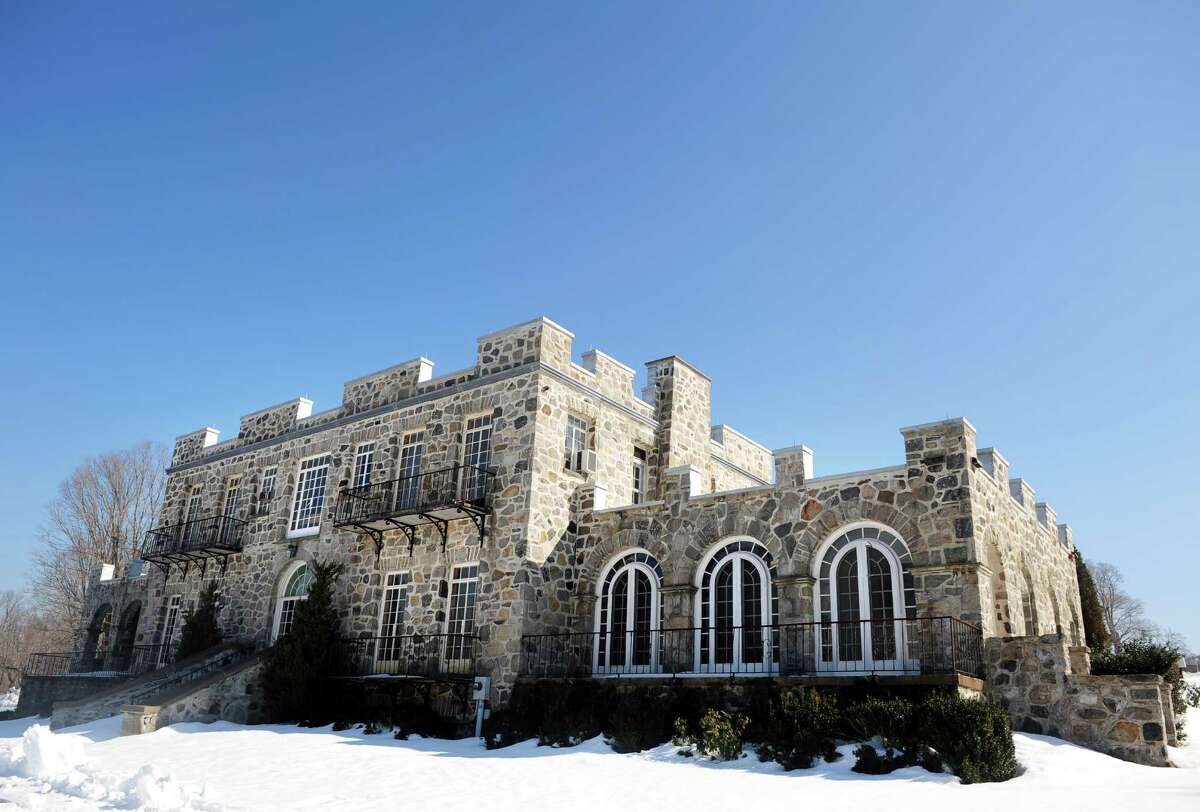 The Stone Castle on the Sisters of the Holy Family of Nazareth property at 1428 Monroe Turnpike in Monroe, Conn.