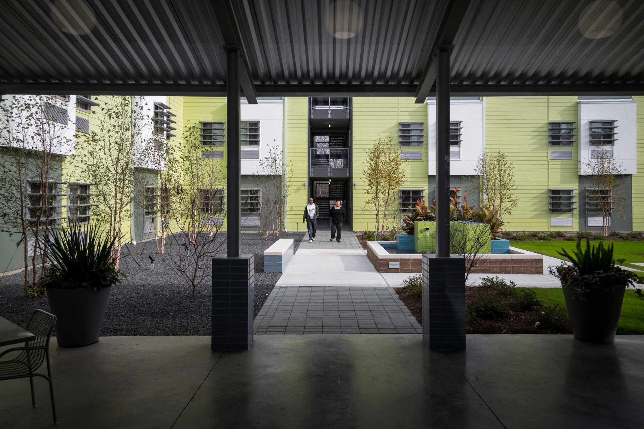 For single adults on modest apartment projects offer New Hope