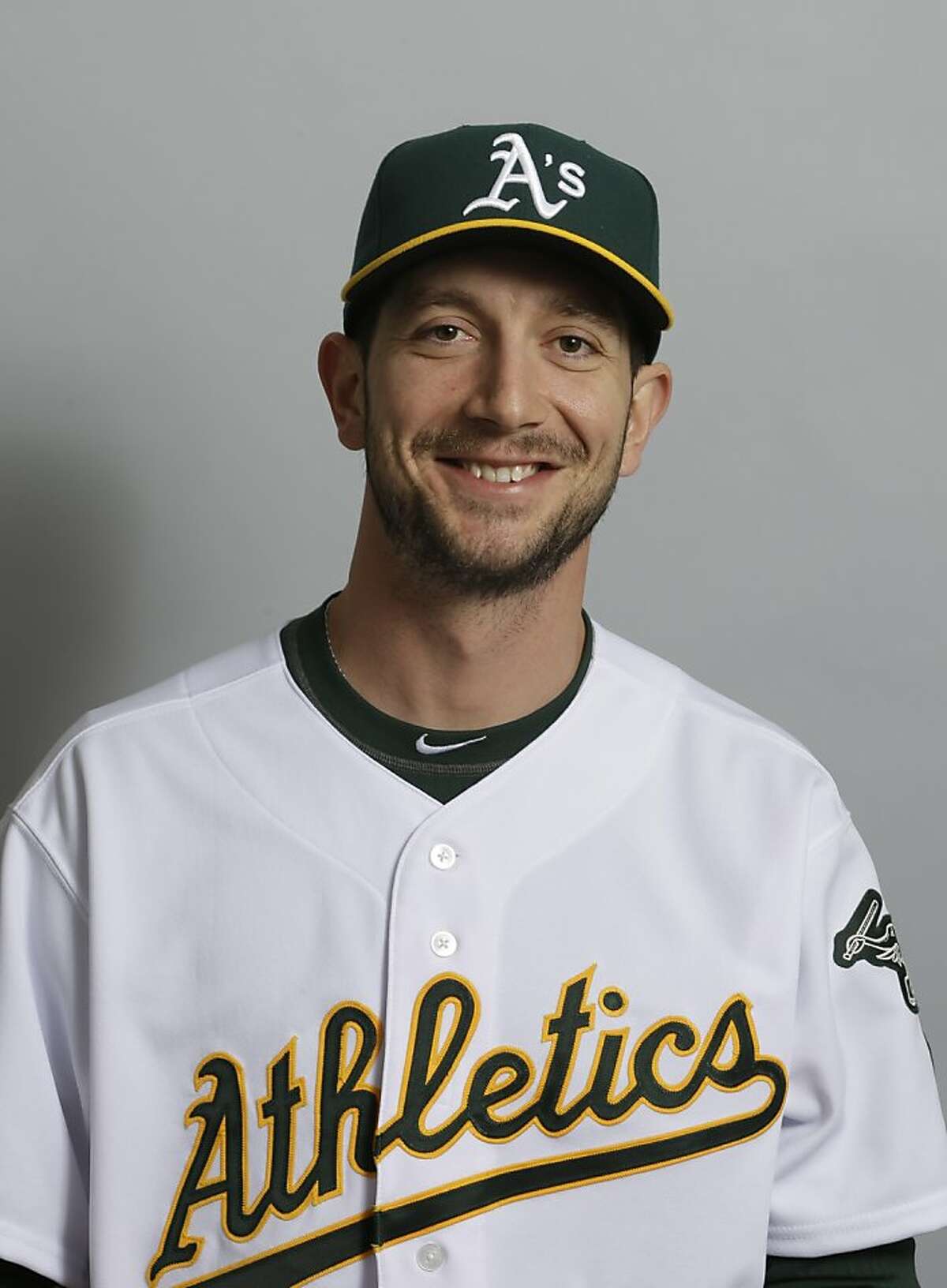 A's trade Jerry Blevins for outfield prospect