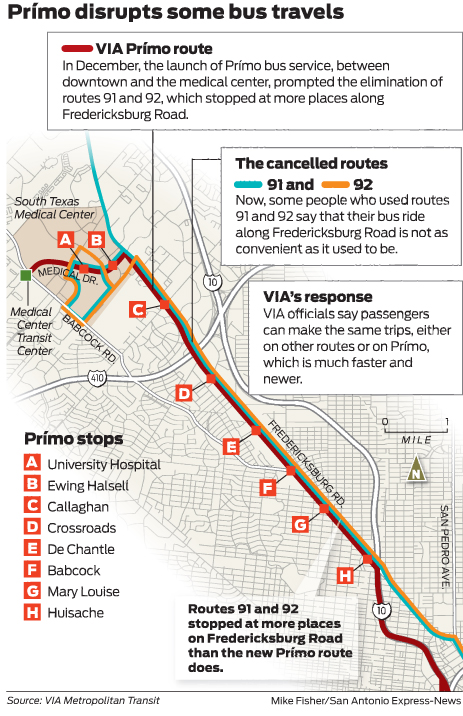 Riders differ on new Prímo bus service