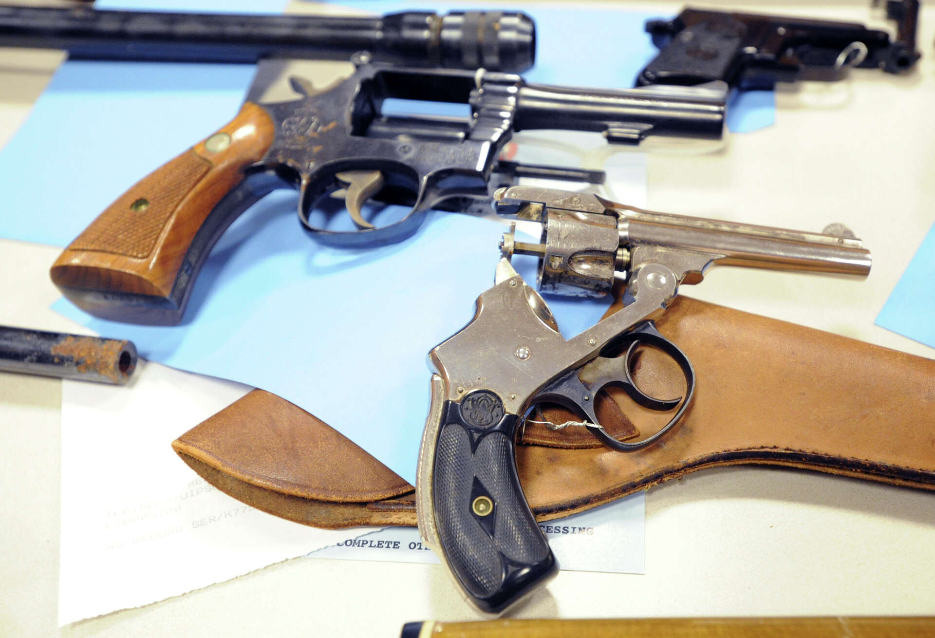 Police Weapon Roster Police net 20-plus weapons -- including African spear -- at Greenwich ...