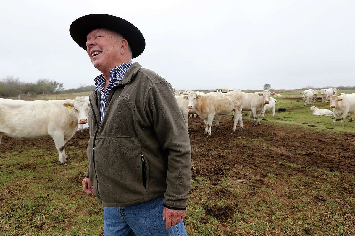 Retired pharmacist Paul Bordovsky, 90, is one of many Karnes City residents wearing smiles since the Eagle Ford Shale play began pumping out oil wealth.