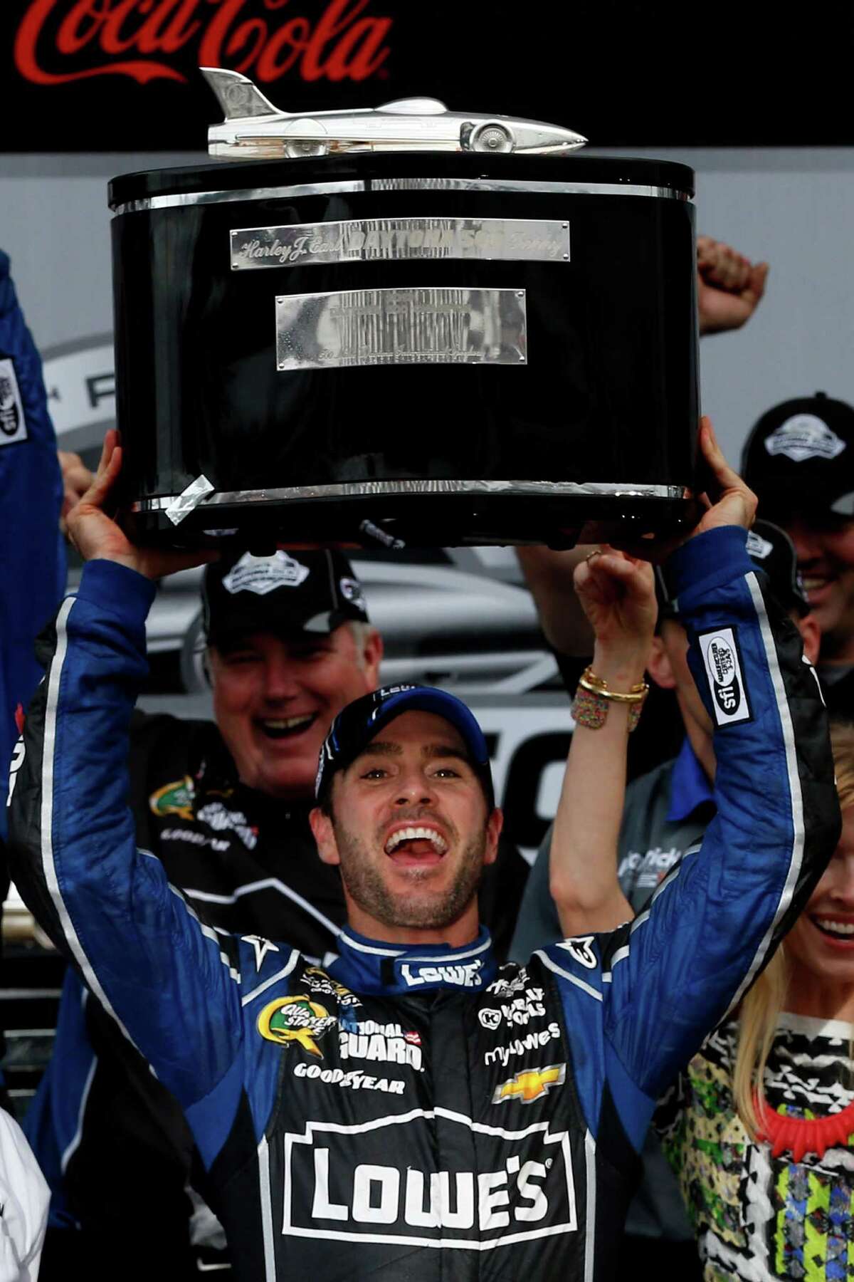 Jimmie Johnson wins the Daytona 500