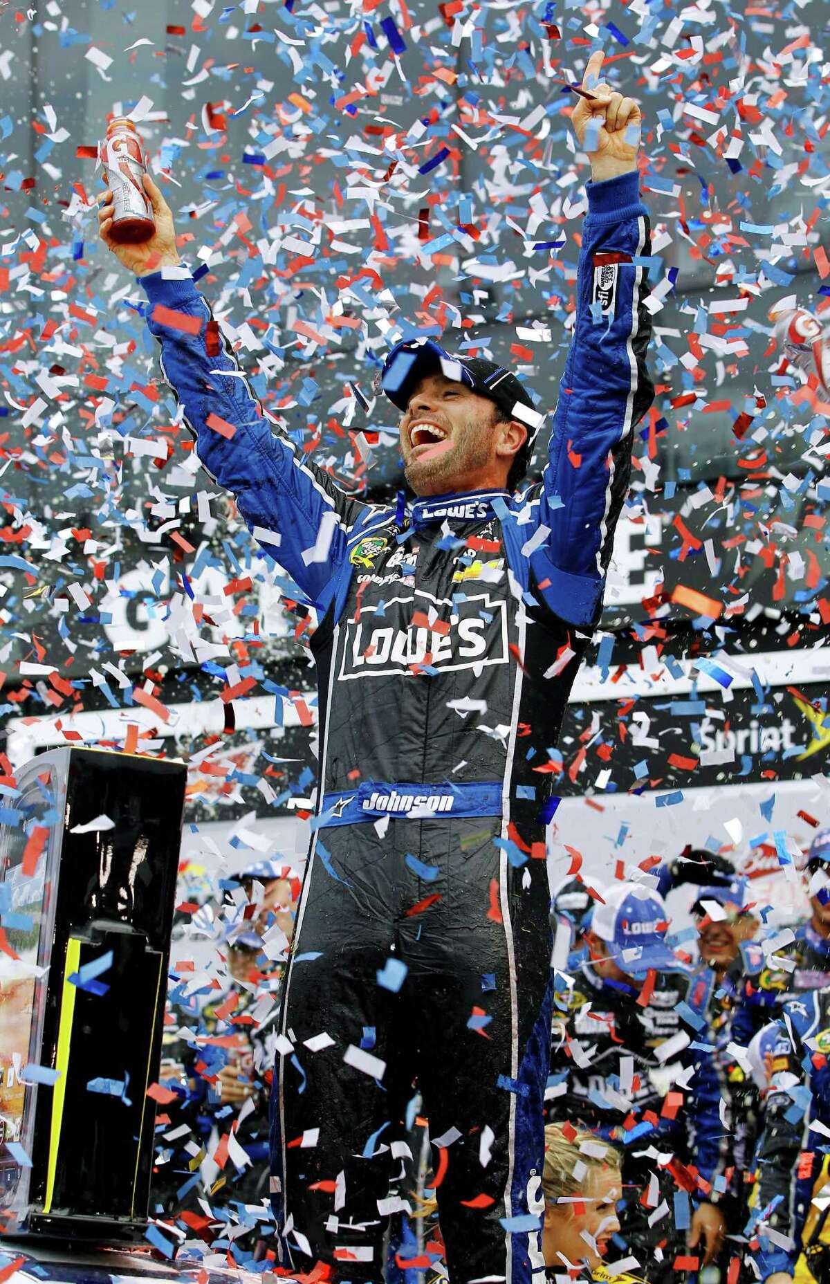 Jimmie Johnson wins the Daytona 500