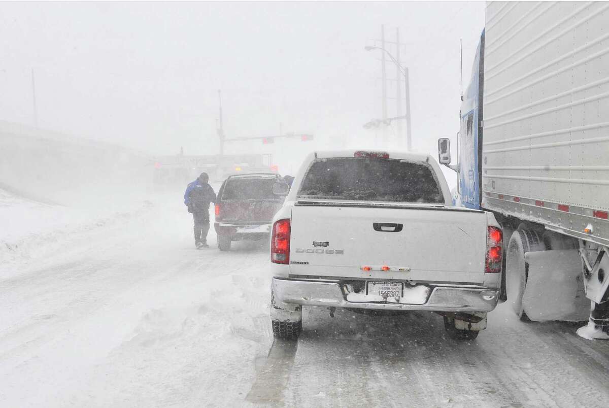 Blizzard whites out Texas Panhandle