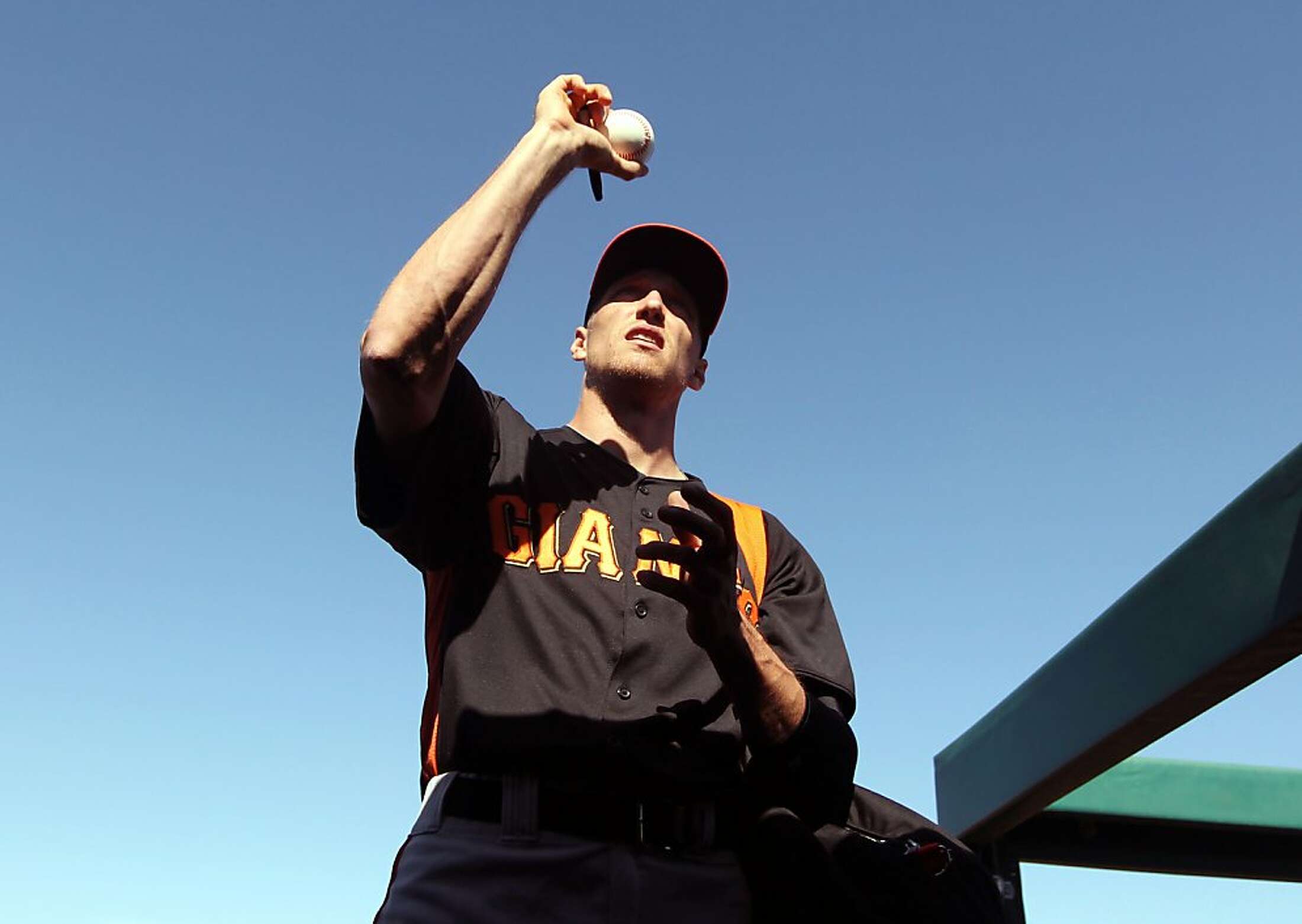 Quirky Hunter Pence is of another time