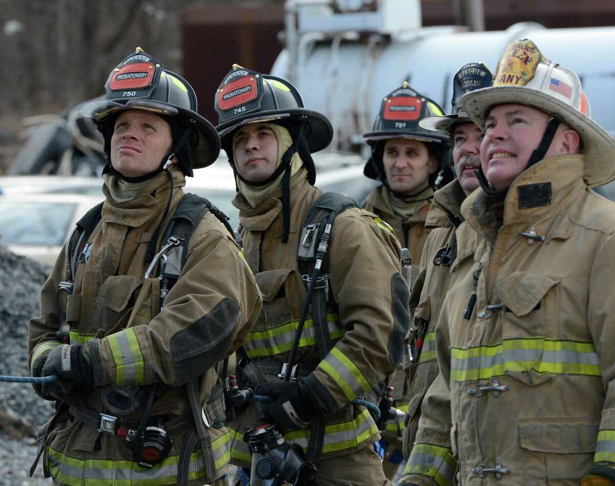 Photos:Firefighter training