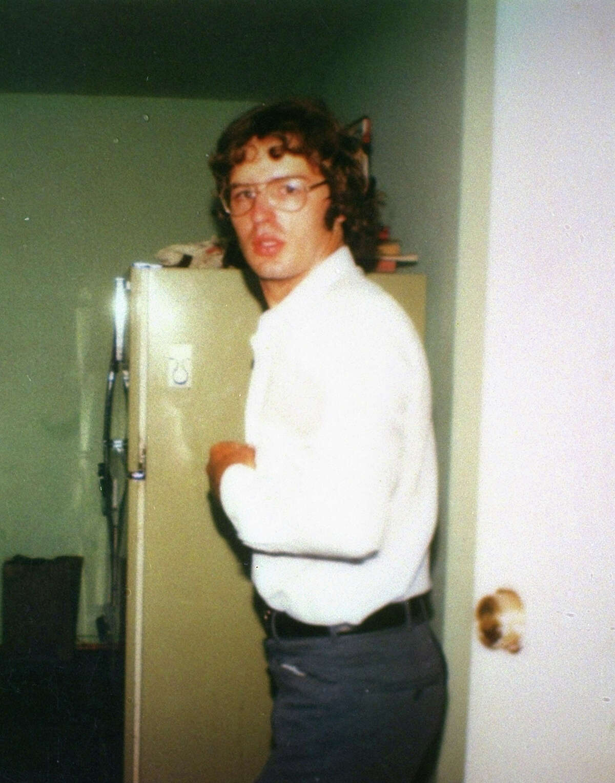This is a 1981 photo of David Koresh taken at the Mount Carmel compound of the Branch Davidians cult near Waco, Texas. Koresh, the leader of the cult who claims to be Christ, and his followers, were involved in a standoff with police at the compound in 1993. (AP Photo)