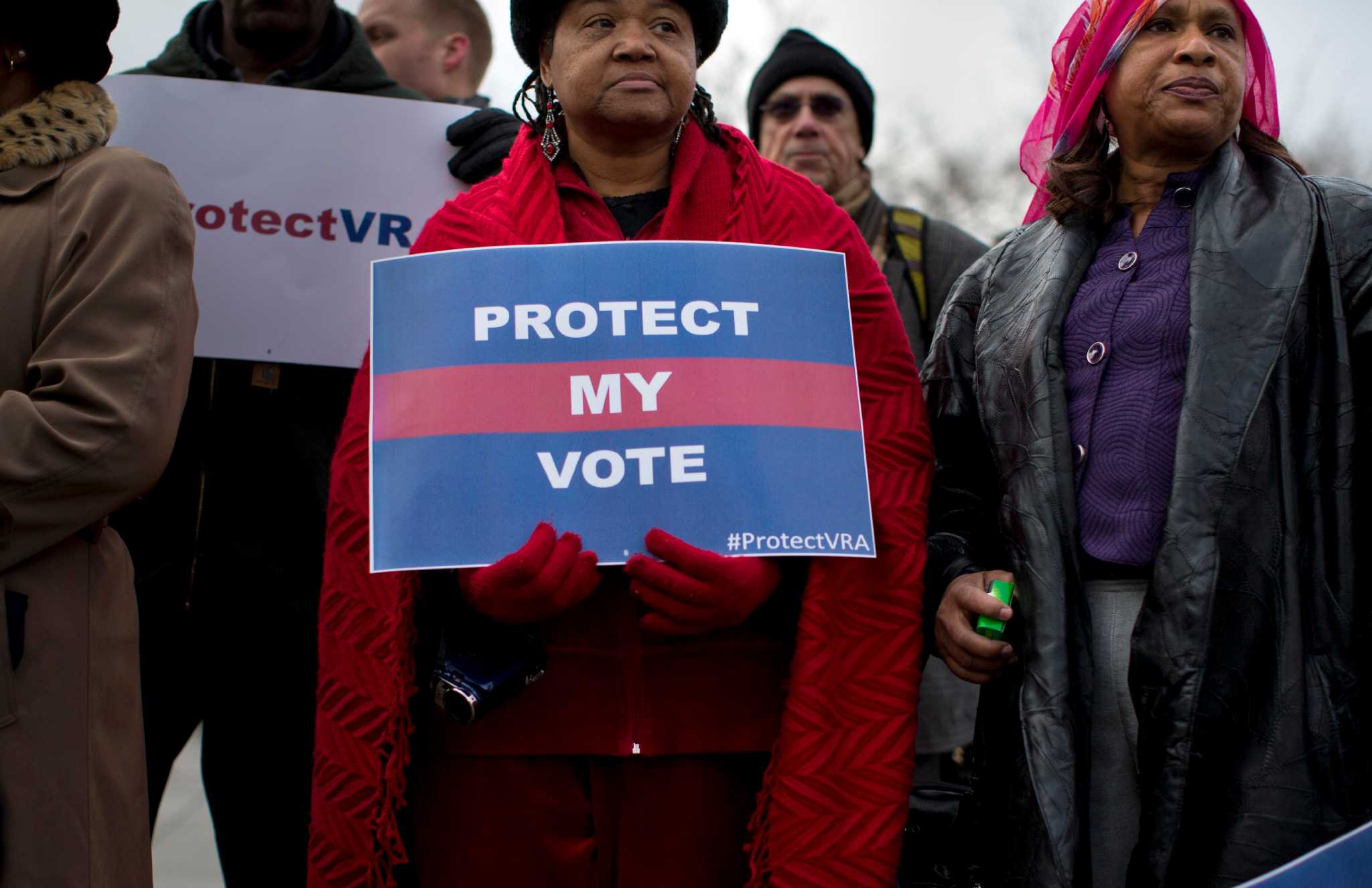 Conservative justices target Voting Rights Act