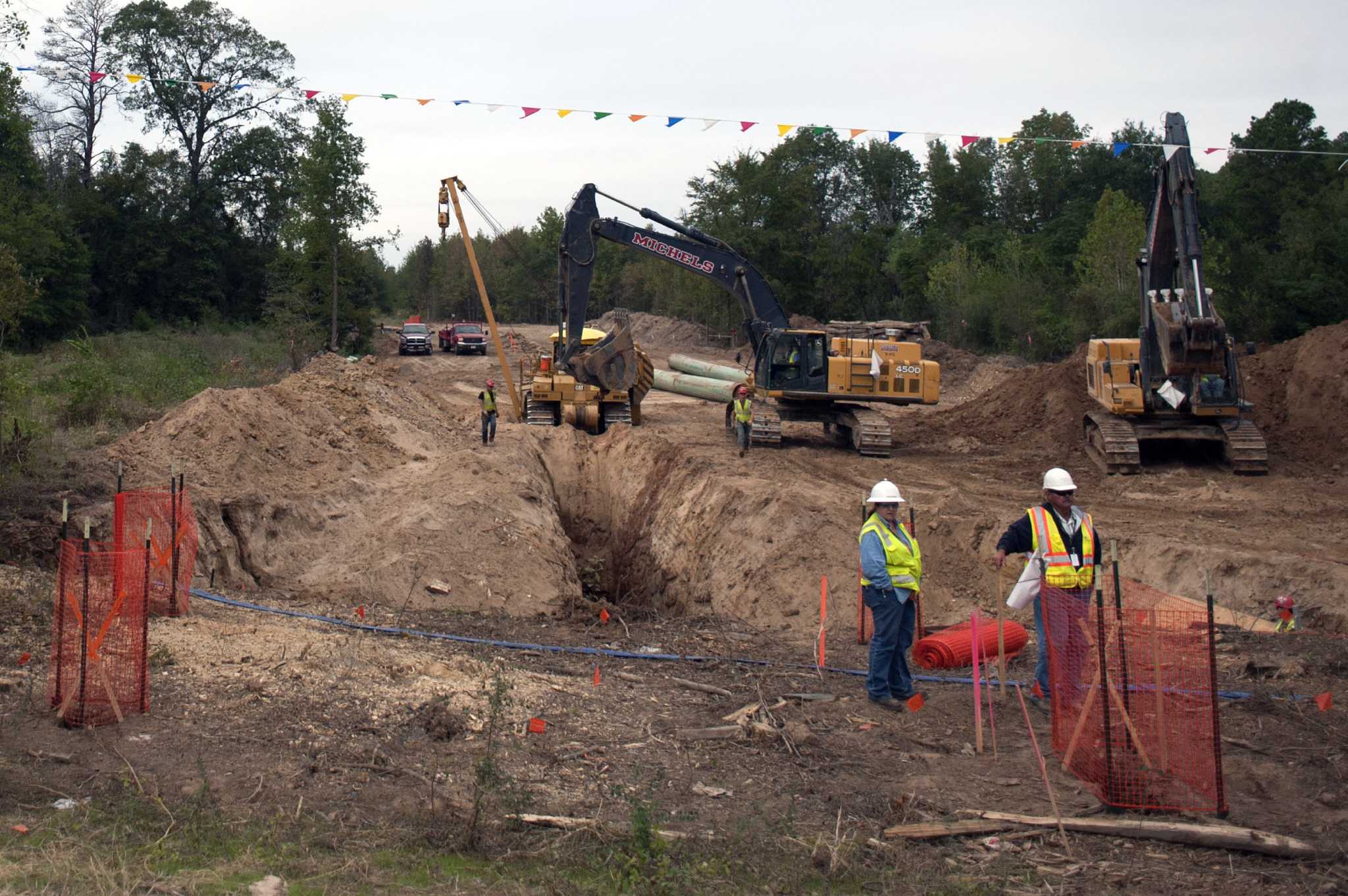 Pipeline Progressing In Texas   RawImage 