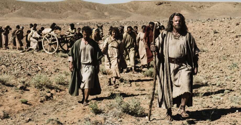 Moses leads the Israelites on the exodus from Egypt in "The Bible." Photo: History Channel