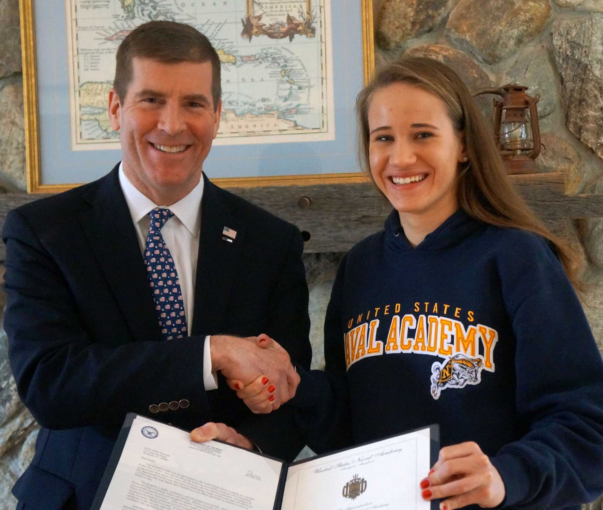 ANCHORS AWEIGH New focus put Troelstra on track for Naval Academy