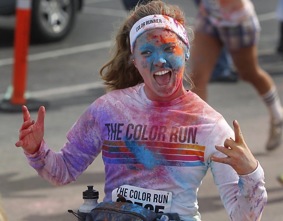 Color Run attracts casual athletes