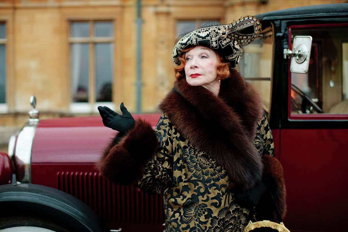 This undated publicity photo provided by PBS shows Shirley MacLaine as Martha Levinson from the TV series, "Downton Abbey." Carnival Films and MASTERPIECE on PBS today announced that six new cast names are joining the series plus the return of Shirley MacLaine for next season's finale. The Hollywood star, who reprises her role as Martha Levinson, proved a huge hit with viewers last year. (AP Photo/PBS, Carnival Film & Television Limited 2012 for MASTERPIECE, Nick Briggs)