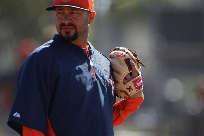 New hitting coach Hudgens likes Astros' power potential