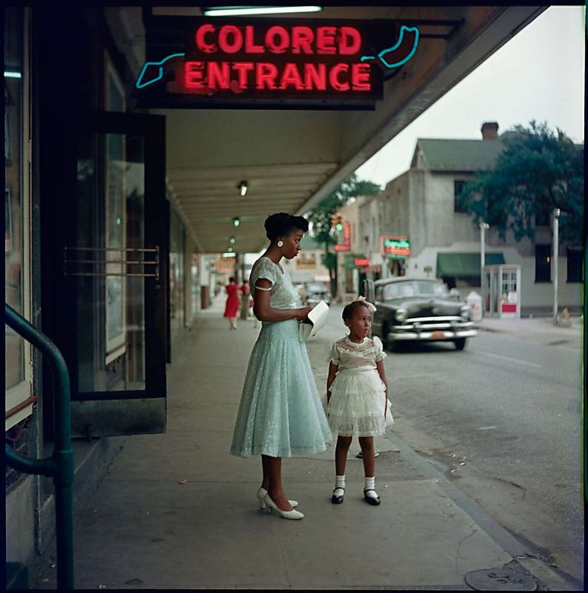 Gordon Parks' "Department Store, Mobile, Alabama" (1956). Credit for all images must say: Photograph by Gordon Parks, Copyright The Gordon Parks Foundation, Courtesy Jenkins Johnson Gallery.