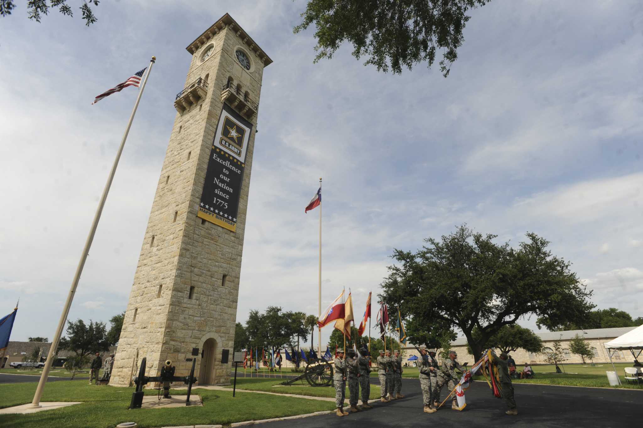 Military City: Fort Sam was part of San Antonio before 1876