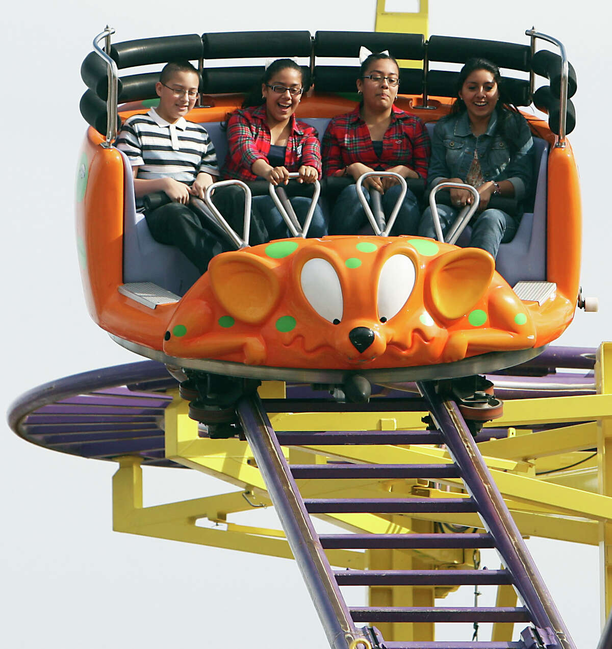 On the midway rating the rides