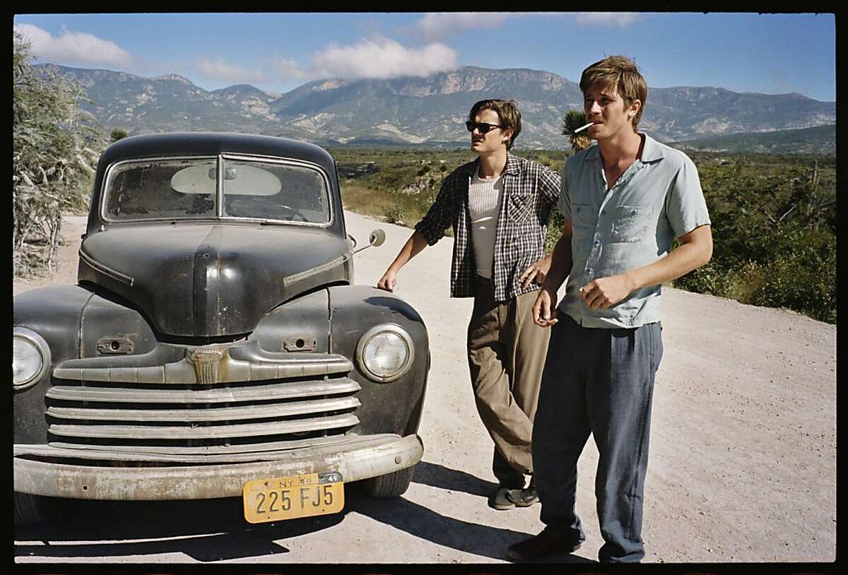 Photo 1 Sam Riley (left) and Garrett Hedlund (right) in ON THE ROAD, directed by Walter Salles. Photo Credit: Gregory Smith. An IFC Films / Sundance Selects Release